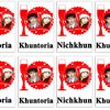 现货 爱心贴纸 维尼夫妇 Khuntoria Victoria 粉丝迷珍藏 八枚入