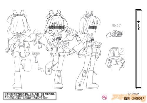 秋叶原blog《看板娘娜德》将动画化、动画版人