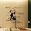 FATE ZERO SABER半身像 时尚防水墙贴