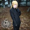 Fate zero saber黑色西装 私服cosplay 保镖服装