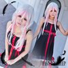 罪恶王冠 楪祈黑色雪纺连衣裙 cosplay成衣