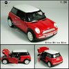 合金车模/升华玩具车汽车模型/1:24 MINI COOPER 迷你库珀 红色