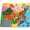 智乐 大号民族地图拼版 彩色地图拼图