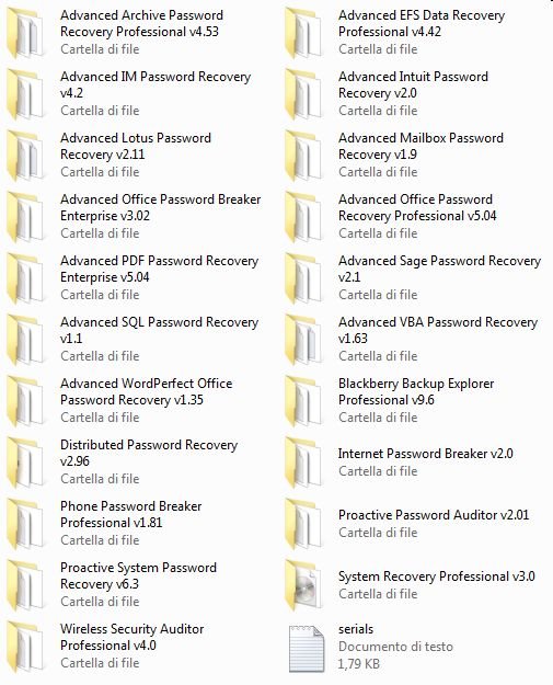 advanced pdf password recovery professional