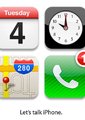 2011苹果秋季新品发布会：Let’s talk iPhone