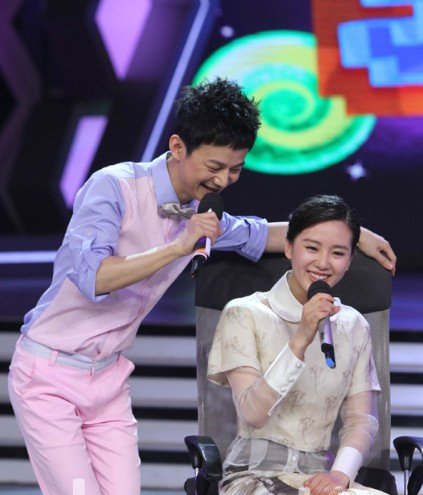 《轩辕剑之天之痕》曝快乐大本营现场照 刘诗