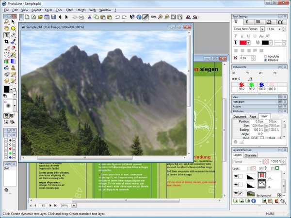 《图像处理软件》(PhotoLine)) v17.51 Multilingual[压缩包]