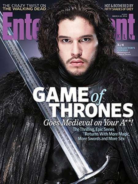 《权力的游戏》（Game of Thrones）《娱乐周刊》（EW）封面