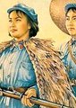 红色娘子军海报