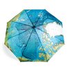 无国界地图自动三折晴雨伞