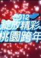 2012绽放精彩i桃园跨年海报