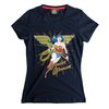 欧美春夏 Wonder woman T-SHIRT 神奇女侠 棉+氨纶 烫钻 短袖T恤