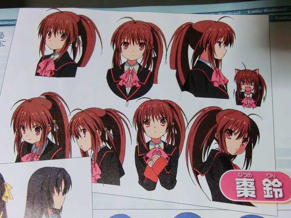 秋番《little busters》动画人设公开 紫鸢翼 鸢尾&教主