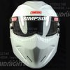 原装Simpson STIG用Diamondback防火赛车头盔