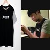 独家新款 罗志祥《再一次心跳》同款男女情侣款休闲短袖T恤