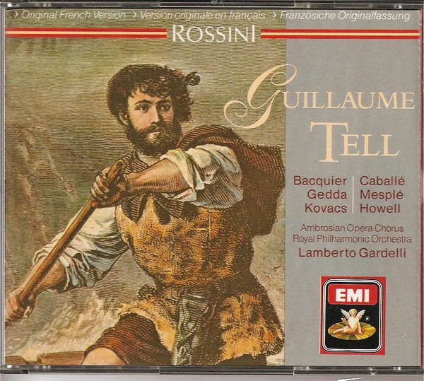 rossini 罗西尼 -《威廉退尔》(guglielmo tell)emi 1972 gedda