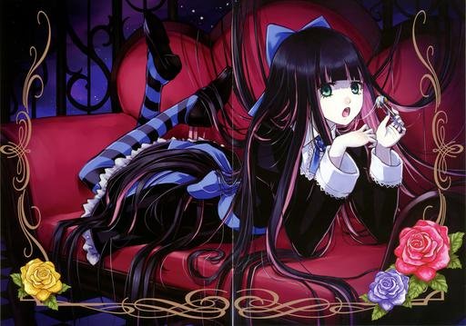 吊带袜天使(panty & stocking with garterbel)