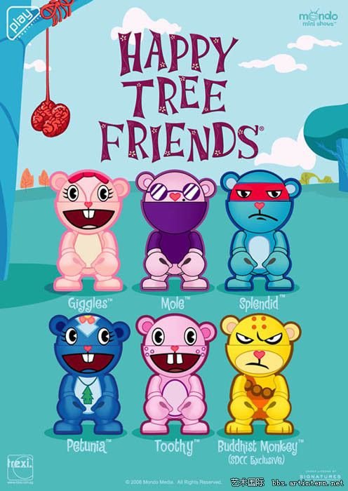 欢乐树的朋友们:第一滴血(happy tree friends:  1