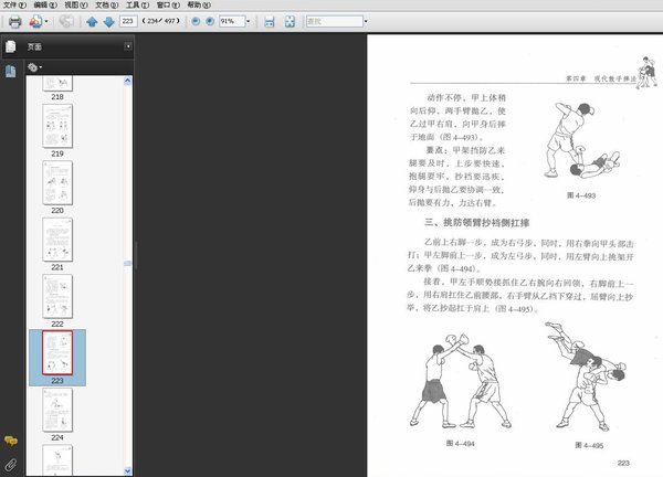 《武术实用摔法大全》扫描版[PDF]