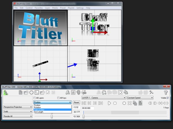 《3D文本动画制作工具》(Outerspace Software BluffTitler DX9 iTV)v8.3.1.4[压缩包]