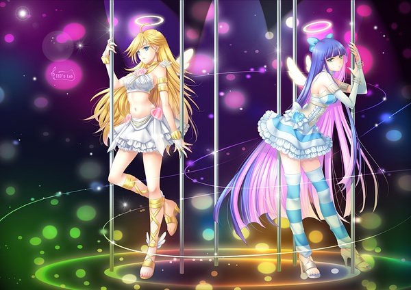 吊带袜天使(panty & stocking with garterbel)