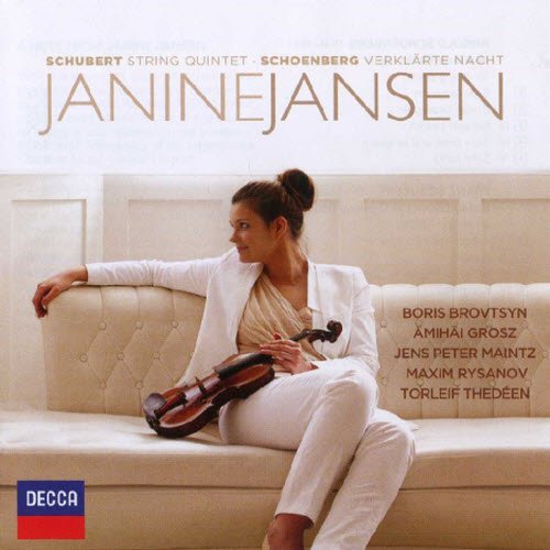 janine jansen -《荀白克:升华之夜 / 舒伯特:弦乐五重奏 》(schubert