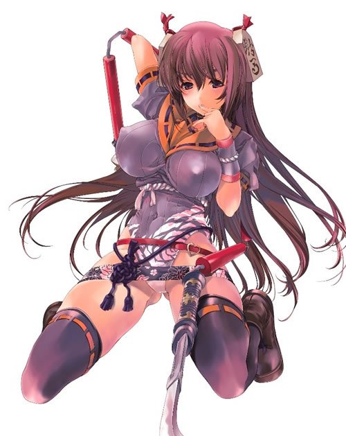 <em>百花缭乱</em>+<em>武士少女</em>