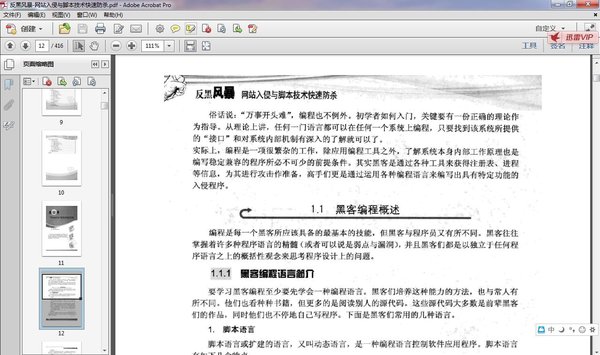 《反黑风暴-网站入侵与脚本技术快速防杀》扫