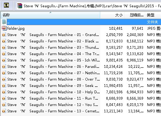 网友评论_Steve 'N' Seagulls -《Farm Machine