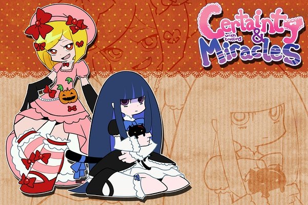 吊带袜天使(panty stocking with garterbel 动漫图片 图片