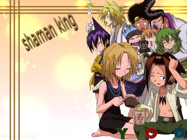 通灵王(shaman king 动漫图片 图片下载 动漫壁纸 verycd