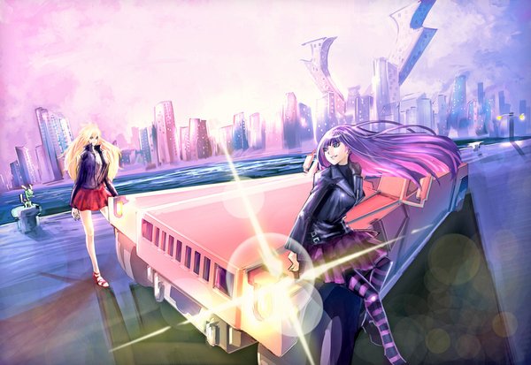 吊带袜天使(panty & stocking with garterbel)