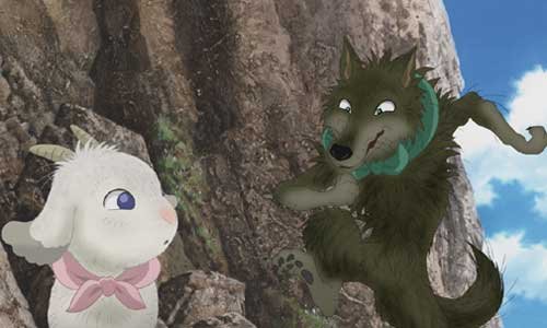 翡翠森林--狼和羊;;