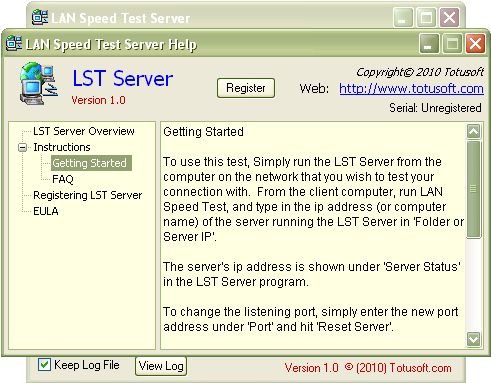 Lst server ip