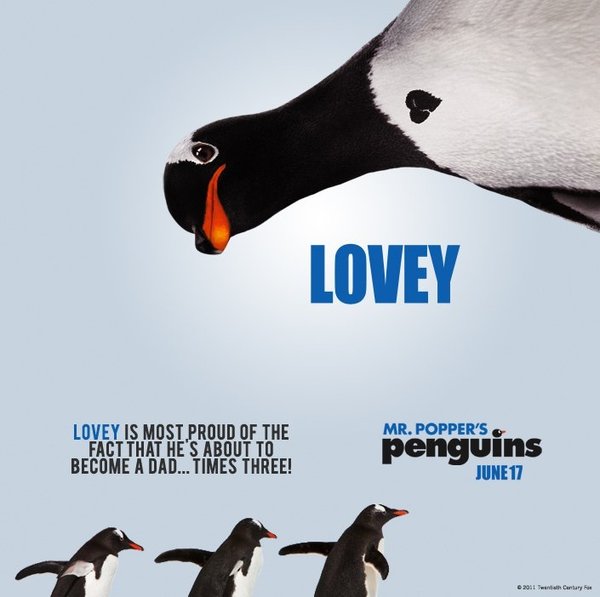 波普先生的企鹅(Mr. Popper's Penguins) - 电影