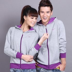 新款正品<em>秋装男</em>女装<em>耐克</em>运动<em>外套</em> 连帽<em>nike</em>茄