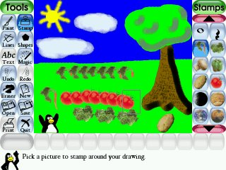 《儿童学画画软件下载》(TuxPaint for veket)0.
