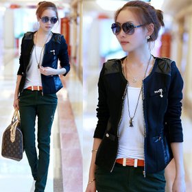 2012新款韩版秋冬季<em>女装</em>加厚小<em>外套</em> <em>开衫</em>长袖