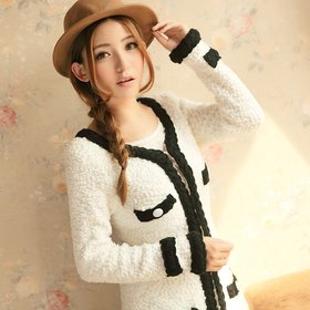 2012<em>春秋</em>装 <em>外套</em>新款<em>女士</em>修身显瘦 羊羔毛 <em>中长</em>
