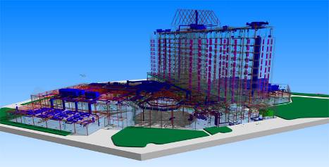 bim三层建筑模型,vit三层小别墅详图,m别墅图纸整套_大山谷图库