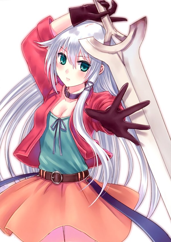 骚年你是黑发控还是白发控? c82美少女图鉴《黑发vs白发》欣赏