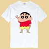 DESTRO 日韩动漫周边 蜡笔小新 精品短袖白色T恤 XX9