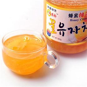 韩果郎600克蜂蜜柚子茶 韩国进口柚子原料 包