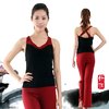 正品红动中国【纤伽】瑜伽服套装跳舞服魅力新款二件套QJ985TZ2