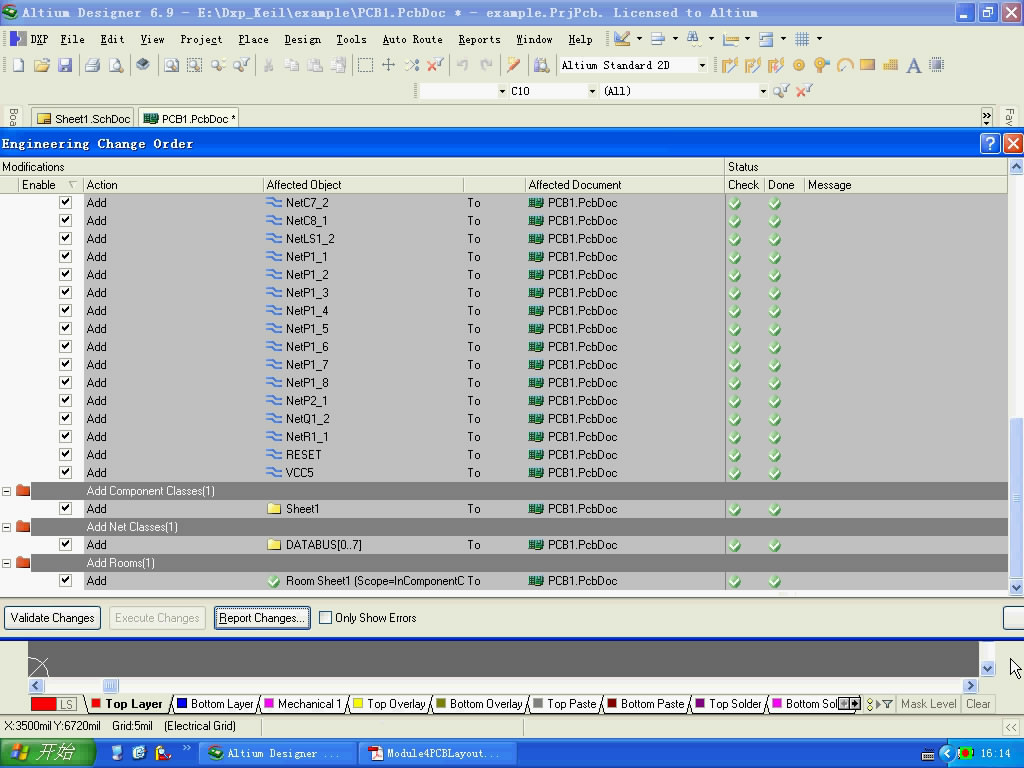 目录: 1.Altium.Designer概述.rar 2.电子设计基础知识a.rar 2.电子设计基础知识b.rar 3.原理图设计初步.rar 4.原理图设计进阶.rar 5.原理图设计提高.rar 6.原理图设计深入.rar 7.原理图库的设计.rar 8.PCB库的设计.rar 9.集成库的作用和制作.rar 10.PCB设计初步.rar 11.PCB设计进阶.