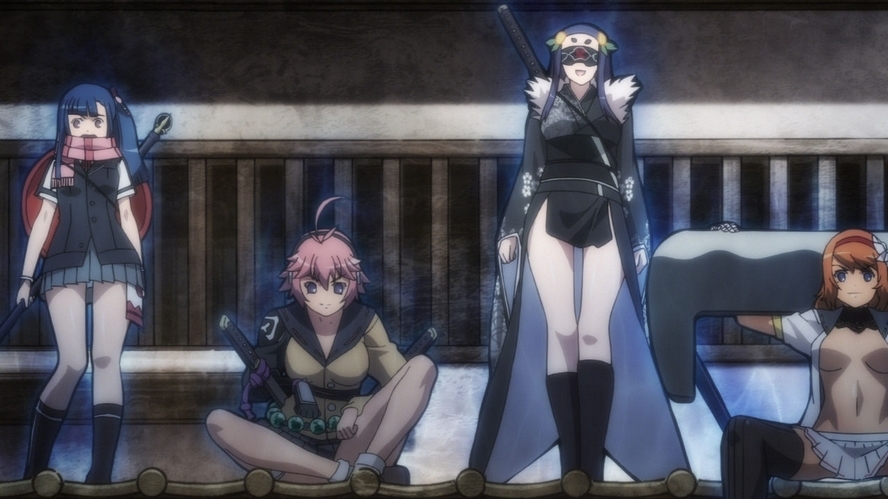 <em>百花缭乱+武士少女</em>