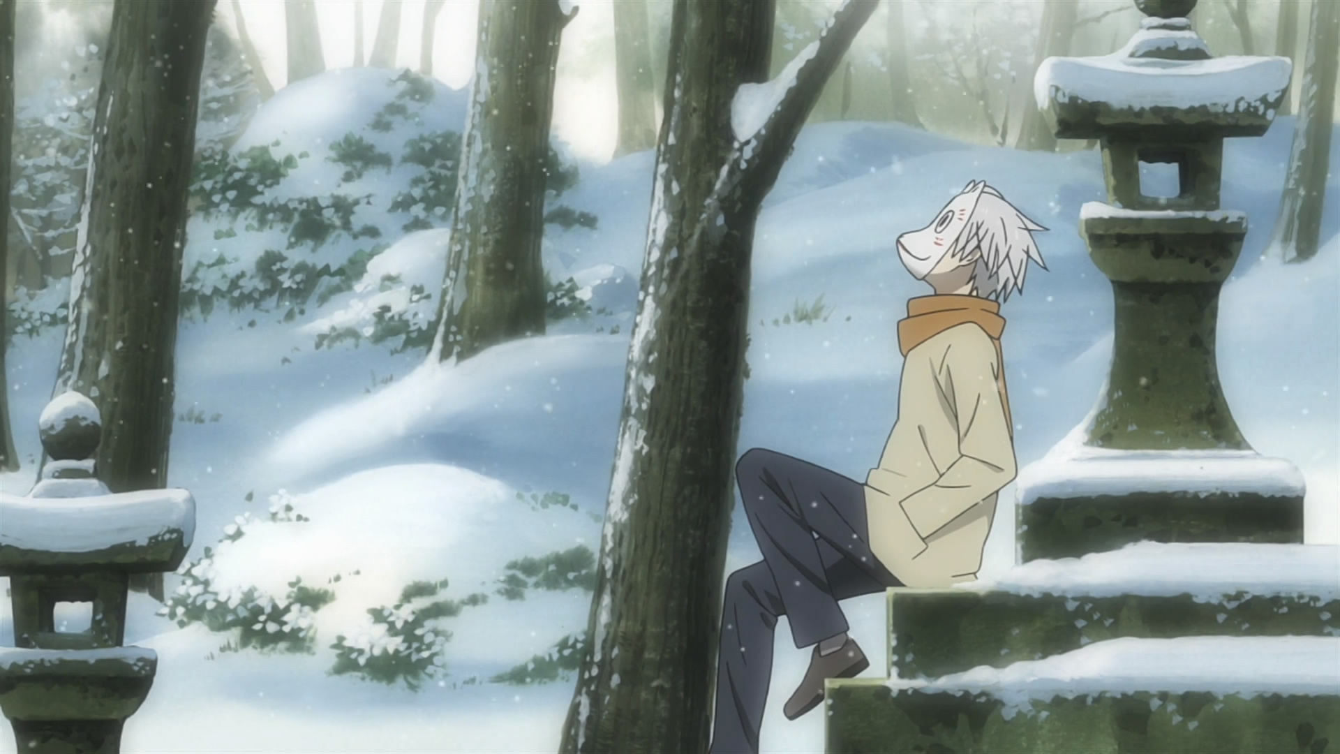 萤火之森阶梯壁纸分享展示