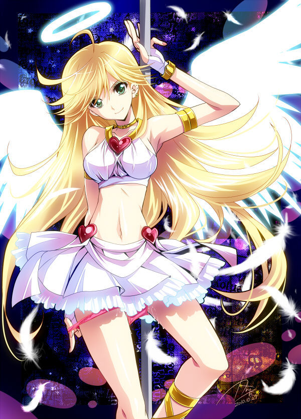 吊带袜天使(panty & stocking with garterbel)