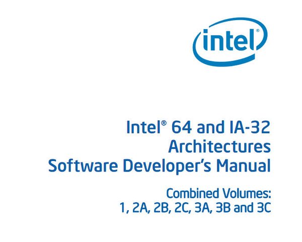 《Intel® 64 and IA-32体系结构：软件开发人员手册》(Intel® 64 and IA-32 Architectures