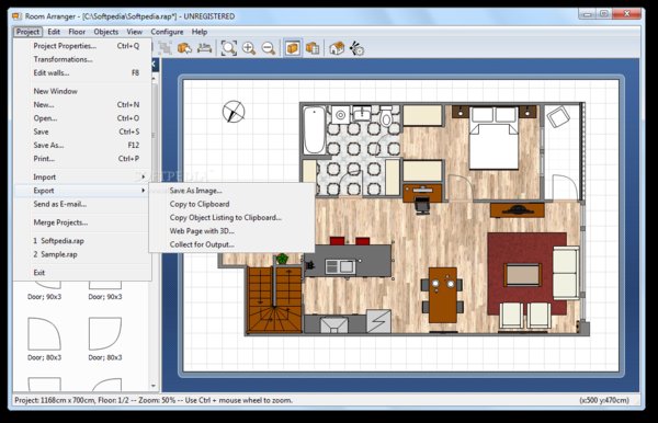 軟件類型:軟件>行業軟件 room arranger為您提供了這樣一個虛擬設計